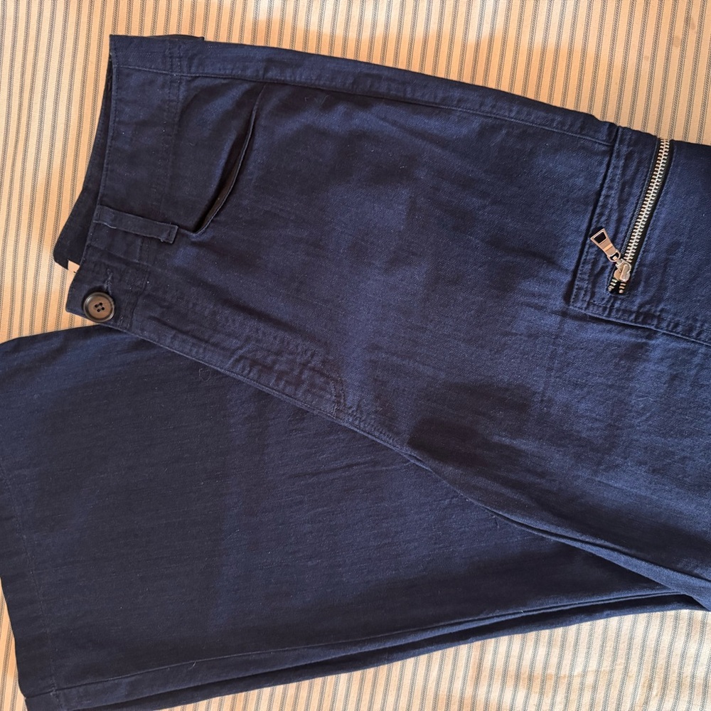 Le Jean from LA Stylish Women's Navy Flare Jeans